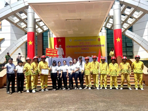 HỘI THI KIỂM TRA NGHIỆP VỤ CHỮA CHÁY CỨU NẠN, CỨU HỘ NĂM 2024
